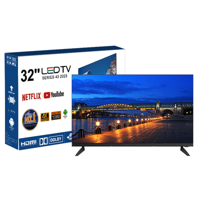 CHINA 4K Factory Outlet Store TV 32 inch Smart Android LCD LED Frameless TV Full HD UHD TV Set Televisie leverancier